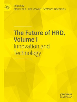 cover image of The Future of HRD, Volume I